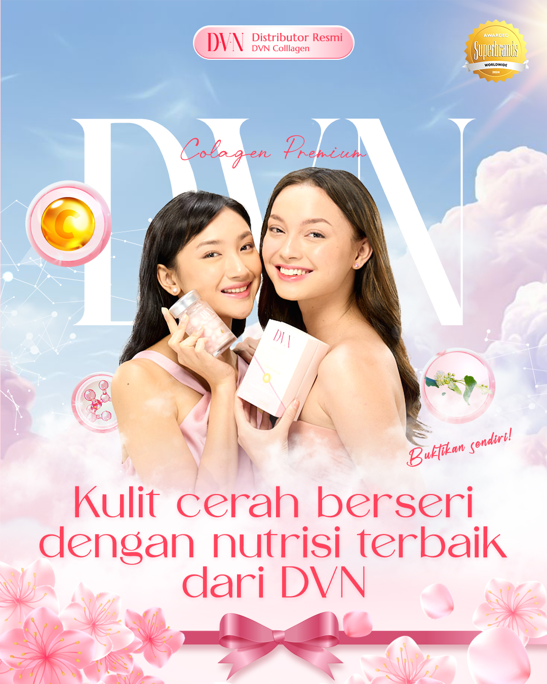 DVN Collagen Store – Distributor Resmi Suplemen Kecantikan BPOM & Halal